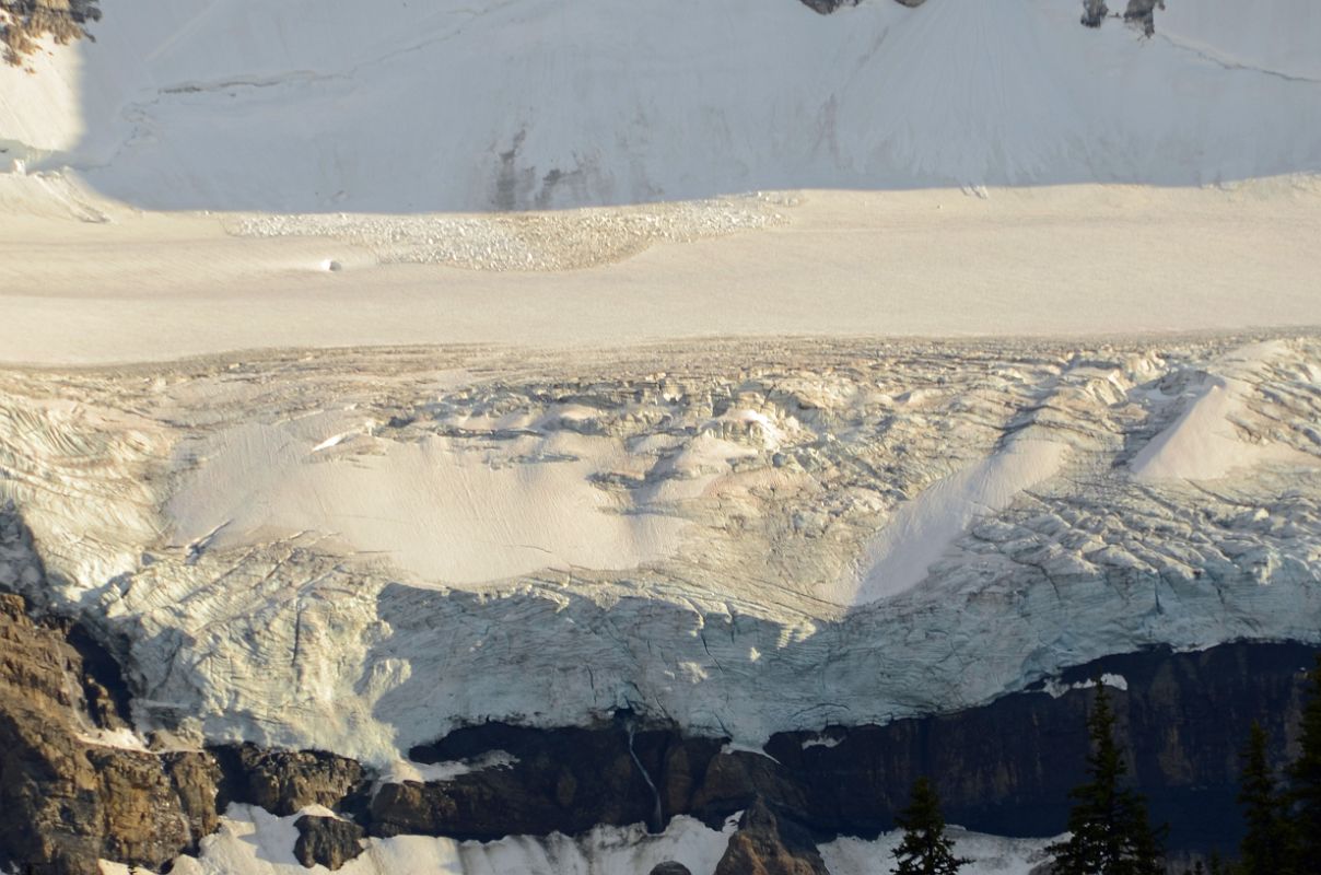 10 Glacier Below Mount Assiniboine Summit Close Up From Hike From Between Og Meadows And Mount Assiniboine